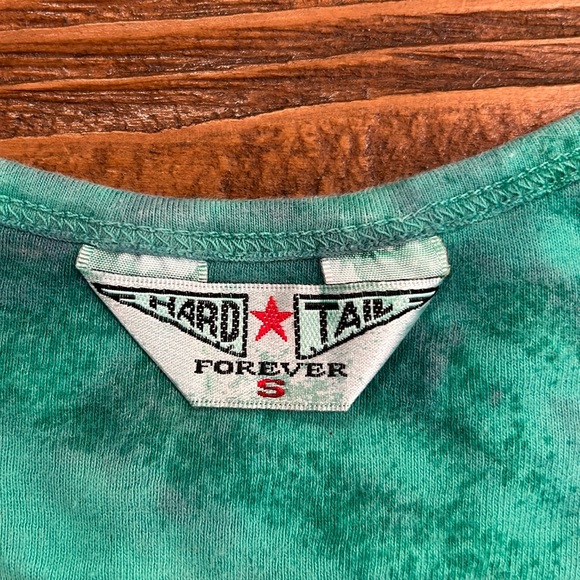 Hard Tail tie dye tank with shelf bra. Size small - Picture 6 of 7